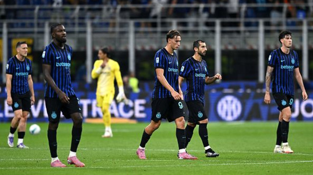 שחקני אינטר מאוכזבים (צילום: GettyImages)