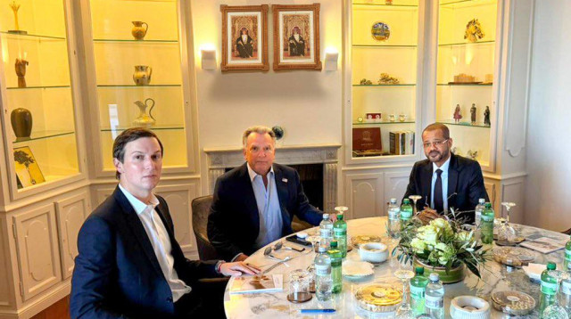 ג'ארד קושנר וסטיב ויטקוף בסבב השיחות עם איראן  (צילום: ללא קרדיט)