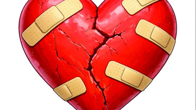 לב זקן (צילום: AI)