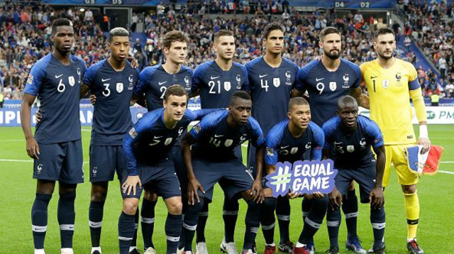נבחרת צרפת במונדיאל 2018 (צילום: Getty images)