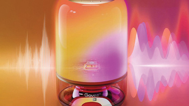 מבחוץ זה נראה כמו עוד מנורת שולחן רגילה, אבל בפנים מסתתר רמקול JBL (צילום: יח"צ)