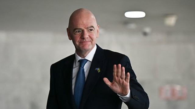 נשיא פיפ"א ג'אני אינפנטינו (צילום: Ton Molina)