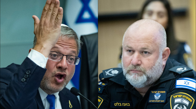 בועז בלט, איתמר בן גביר (צילום: יונתן זינדל, פלאש 90,חיים גולדברג פלאש 90)