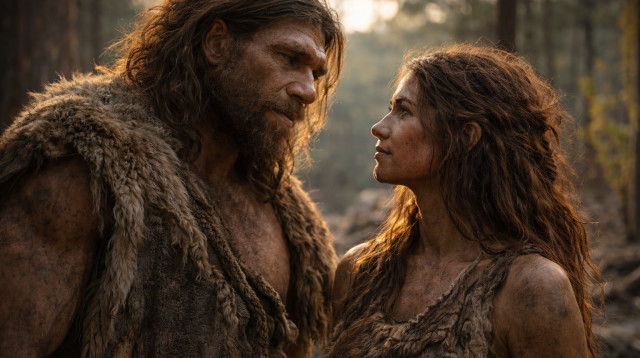 האדם הקדמון. הכלאה בין המינים (צילום: מעריב אונליין)