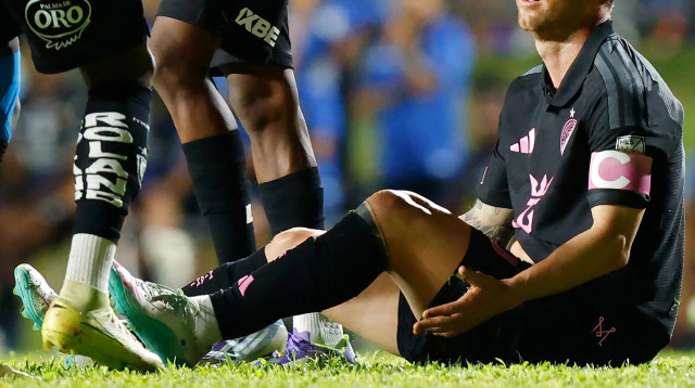 ליאו מסי במהלך משחק של אינטר מיאמי (צילום: GettyImages)