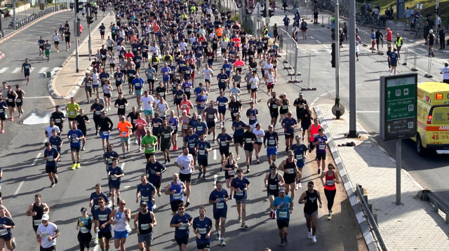 מרתון תל אביב 2026 (צילום: אבשלום ששוני)