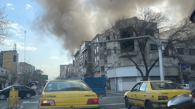 פיצוץ באיראן (צילום: רשתות ערביות)