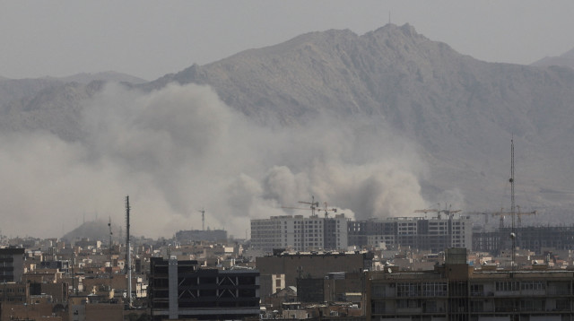 תקיפה בטהרן איראן (צילום: רויטרס)