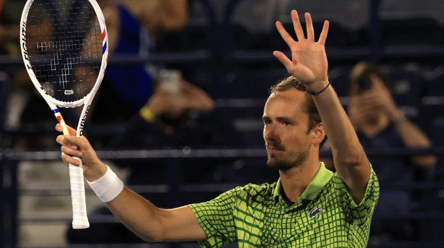 דניל מדבדב טניסאי רוסי (צילום: רויטרס)