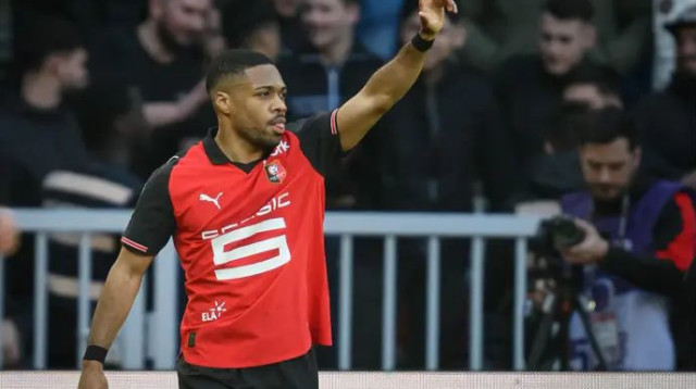 שער ראשון מאז המעבר. ארנו נורדן (צילום: GettyImages, LOIC VENANCE/AFP)