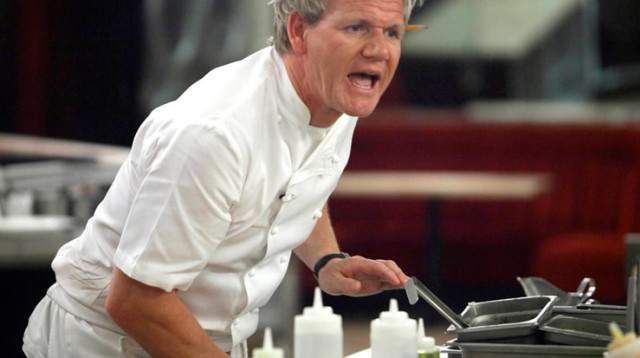 גורדון רמזי. האיש הכי עצבני בטלוויזיה (צילום: fox)