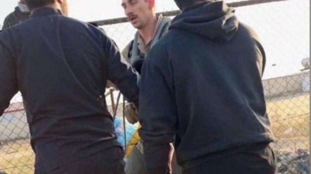 הטייס האמריקאי בכווית  (צילום: שימוש לפי סעיף 27א')