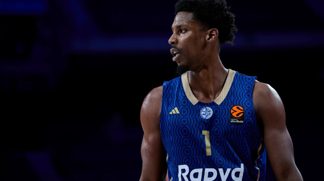 שחקן מכבי תל אביב, ג'יילן הורד (צילום: GettyImages, Borja B. Hojas)