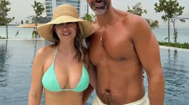 ריו פרדיננד ואשתו בדובאי (צילום: אתר רשמי, מתוך אינסטגרם)