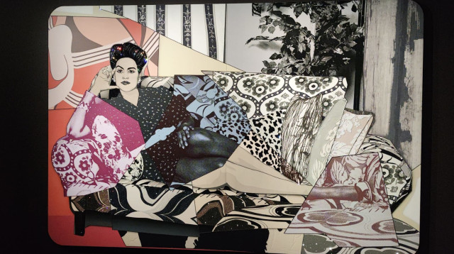 התערוכה של Mickalene Thomas ב-Grand Palais (צילום: מאיה גז)