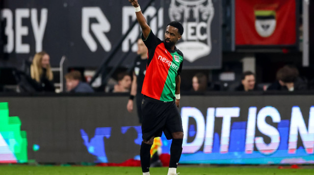 אלי דסה שחקן ניימיכן חוגג שער (צילום: GettyImages, Rene Nijhuis/MB Media)