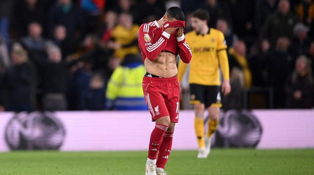 סלאח מאוכזב (צילום: Gettyimages)