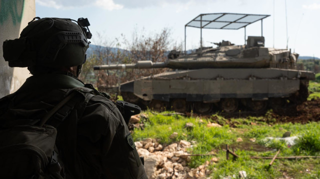 כניסת אוגדה 146 למשימת הגנה בגבול לבנון המערבי (צילום: דובר צה"ל)