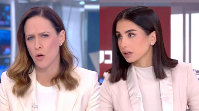 מגי טביבי, יונית לוי (צילום: צילום מסך ערוץ 12, צילום מסך ערוץ 14)