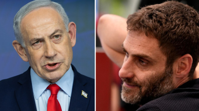 גיא סודרי ובנימין נתניהו (צילום: מימין לשמאל: פרטי, עם ריבקין פנטון/הארץ/פול)