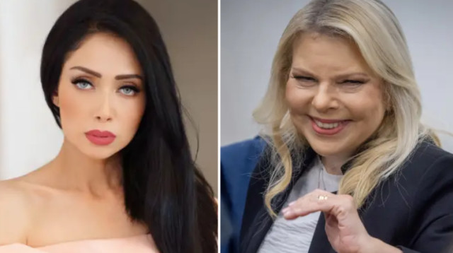 שרה נתניהו וניקול ראידמן (צילום: מימין לשמאל: Chaim Goldberg/Flash90, אלמוג גבאי)