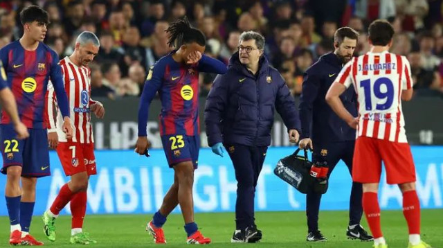 מיד הבין שלא יוכל להמשיך. ז'ול קונדה (צילום: רויטרס)