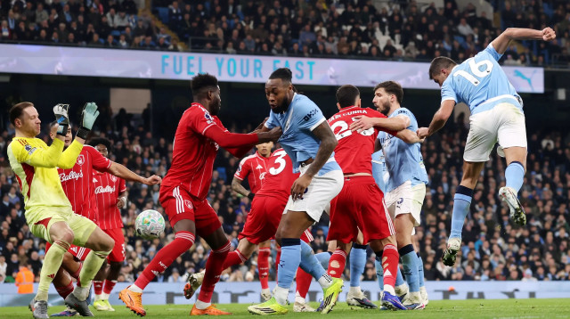 רודרי כובש עבור מנצ'סטר סיטי (צילום: GettyImages)