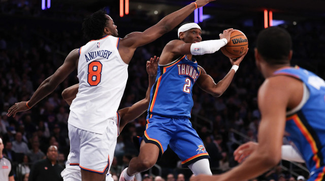 שיי גילג'ס-אלכסנדר, אוקלהומה סיטי (צילום: רויטרס)