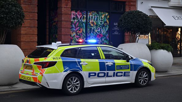 רכב משטרה בלונדון (צילום: John Keeble)