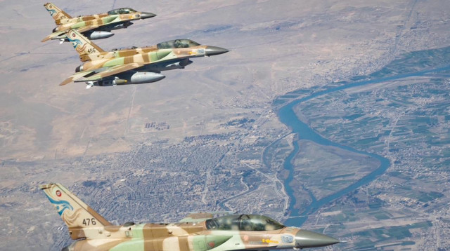 מטוסי חיל האוויר בדרך לאיראן (צילום: דובר צה"ל)