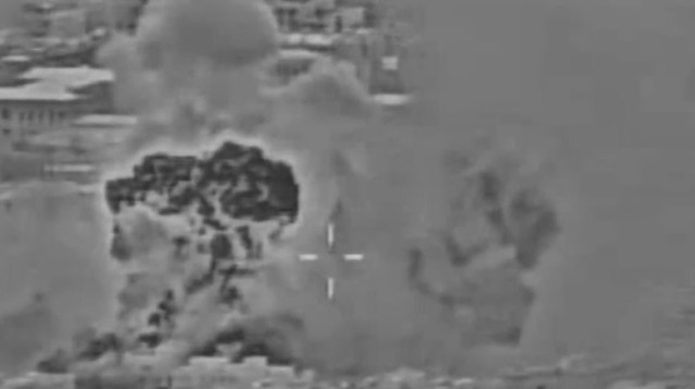 תקיפת הבונקר התת-קרקעי של עלי חמינאי בטהרן (צילום: דובר צה"ל)