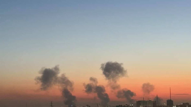 תקיפות צה"ל בטהרן (צילום: רשתות ערביות)