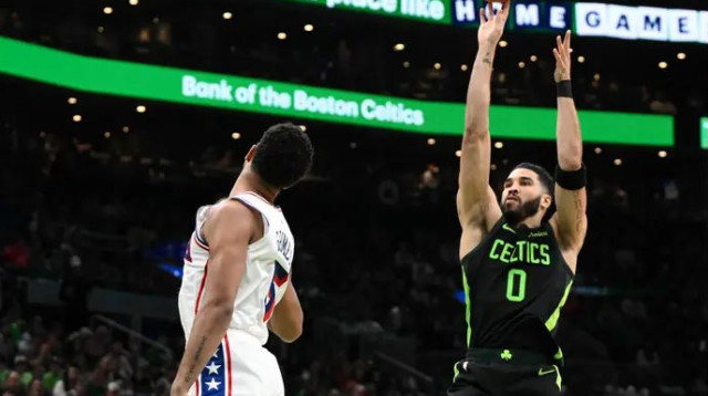 ללא מספר כוכבים, טייטום בלט אצל האלופה (צילום: GettyImages)