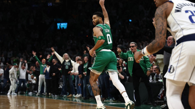 ג'ייסון טייטום, בוסטון (צילום: רויטרס)