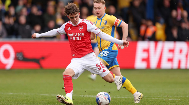 שחקן ארסנל מקס דאומן (צילום: GettyImages, Catherine Ivill - AMA)