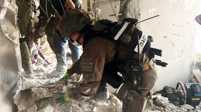 מפ קרן בחטיבת החילוץ, סרן א׳ (צילום: דובר צה"ל)