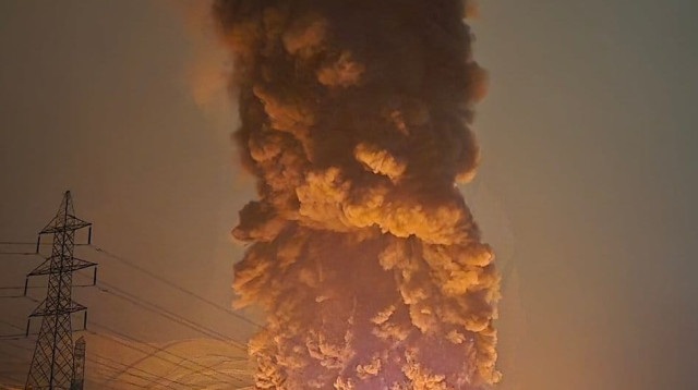 תקיפות חיל האוויר באיראן, טהרן (צילום: רשתות ערביות)