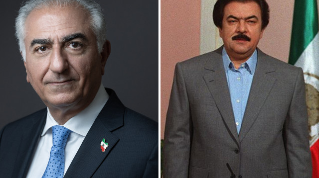 עלירזה ג'עפרזאדה, רזא כורש עלי פהלווי (צילום: JOEL SAGET / AFP via Getty Images,HASHEM RIDA/AFP via Getty Images)