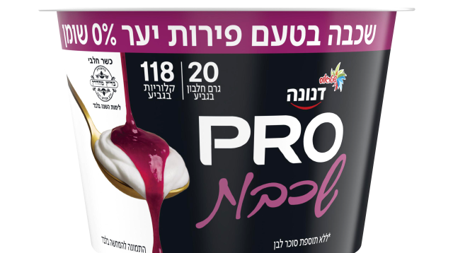 יוגורט דנונה פרו שכבות פירות יער (צילום: סטודיו שטראוס)