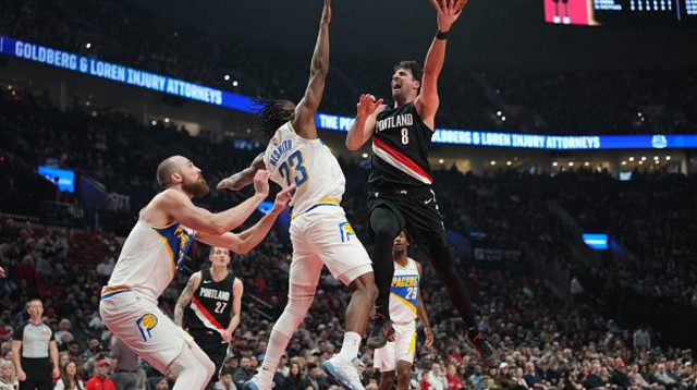 דני אבדיה במשחק החזרה מול אינדיאנה (צילום: Soobum Im)