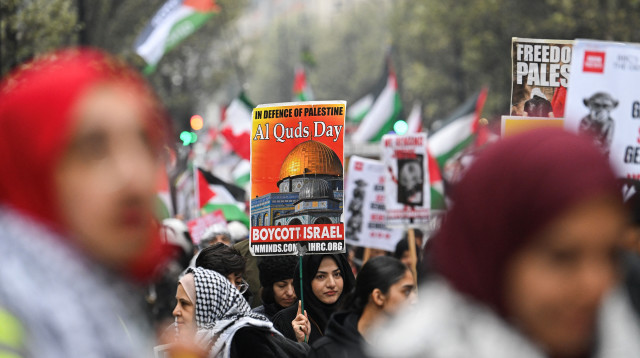 יום אל קודס בלונדון 2025 (צילום: רויטרס)