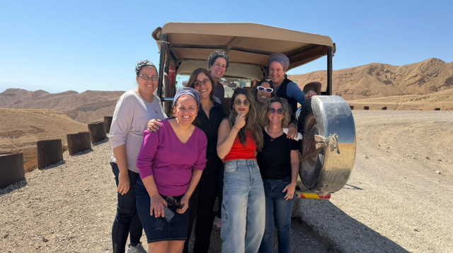 המסע לאילת (צילום: עמותת האחים שלנו)