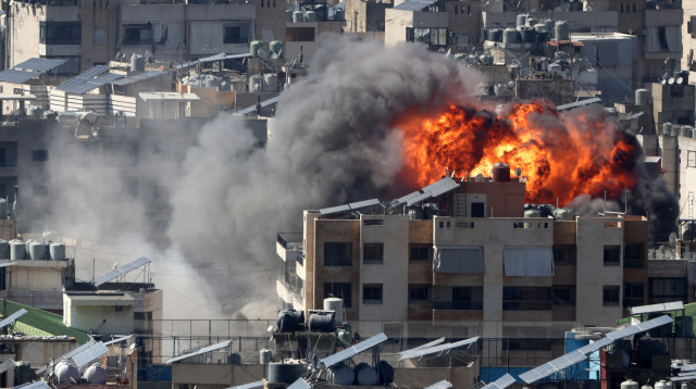 תקיפה בלבנון (צילום:  Ibrahim AMRO / AFP via Getty Images)