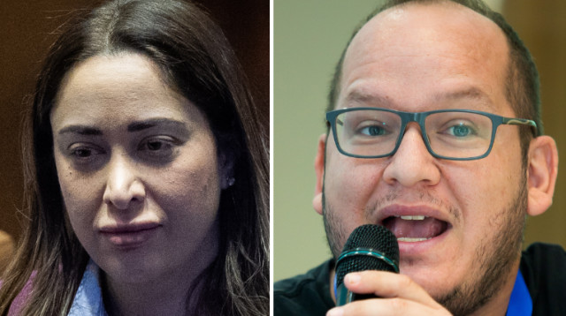 חיים לוינסון ומאי גולן (צילום: מימין לשמאל: Moshe Shai/FLASH90, יונתן זינדל, פלאש 90)