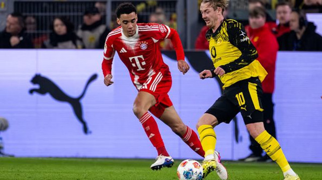 יוליאן בראנדט וג'מאל מוסיאלה (צילום: Rene Nijhuis/MB Media / Contributor)