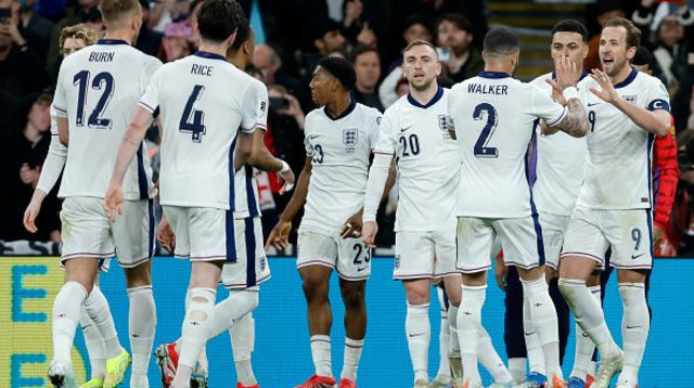 שחקני נבחרת אנגליה (צילום: GettyImages)