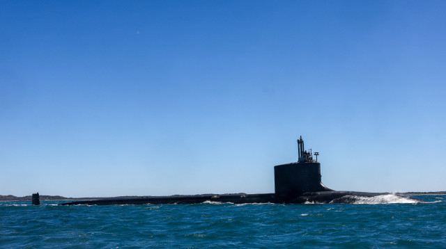 צוללת אמריקאית (צילום: רויטרס)