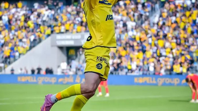 נהנה במשחק הצהריים. אמיר סהיטי (צילום: אריאל שלום)