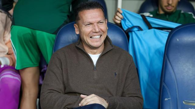 ברק בכר מאמן מכבי חיפה (צילום: קובי אליהו)