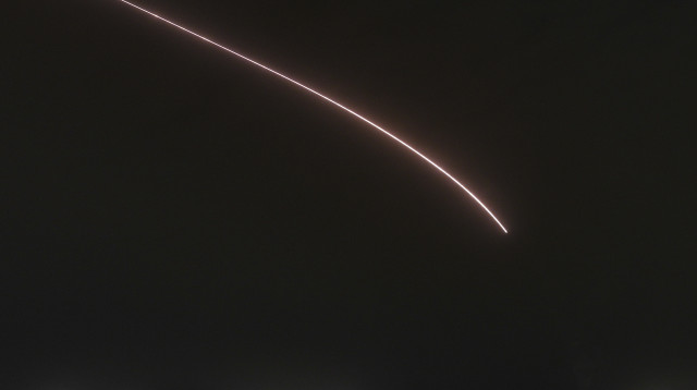 ירי חיזבאללה לעבר ישראל, 11 במרץ 2026 (צילום: אייל מרגולין, פלאש 90)